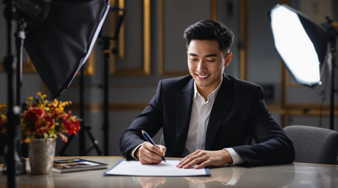 新生代演员苏晨正式签约樱桃视频,开启全新艺术征程